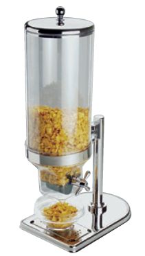 DISPENSER CEREAIS 8L BASE INOX #